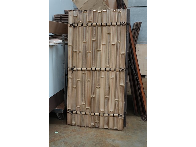 Bamboepanelen – lot van 10 - afbeelding 4 van  6