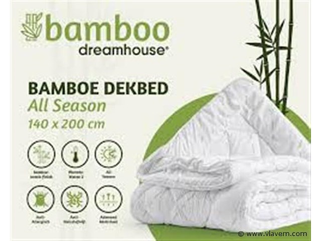 Bamboo dekbed 140x200 - afbeelding 1 van  4