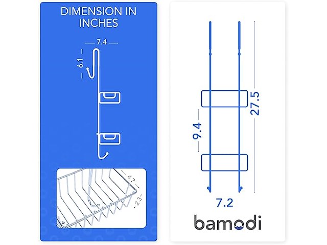 Bamodi hangend doucherekje - afbeelding 2 van  3