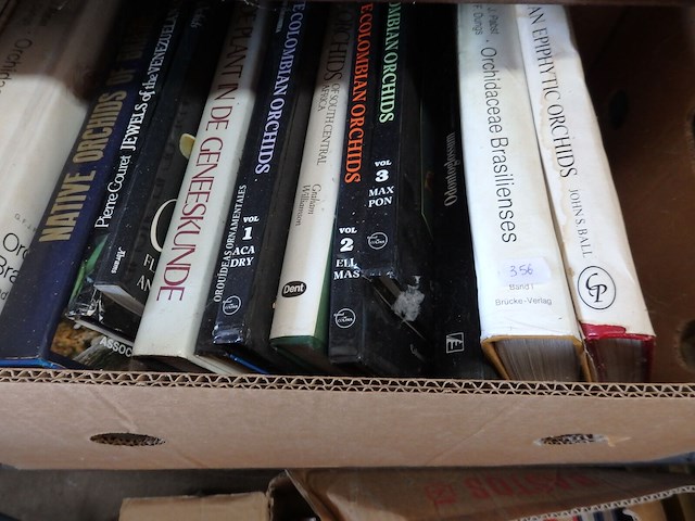 Bananendoos orchideeen boeken - afbeelding 1 van  1