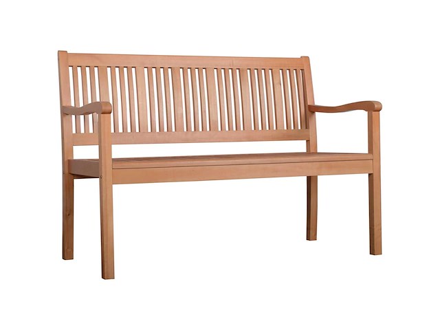 Banc de jardin 2 places en bois banquette jusqu'à 200 kg - afbeelding 3 van  9