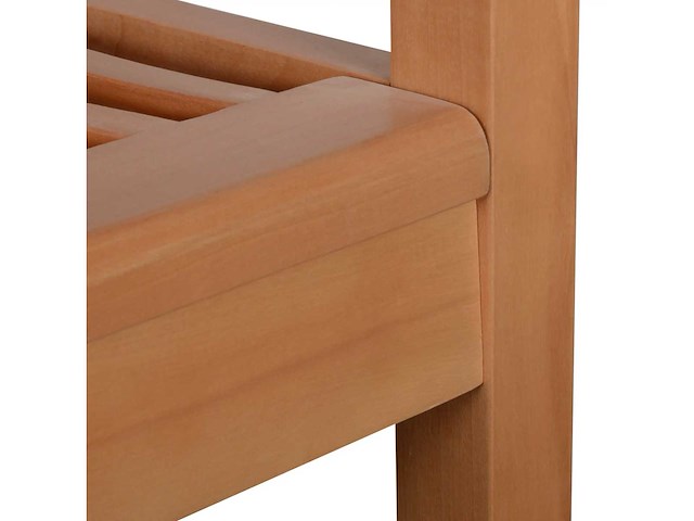 Banc de jardin 2 places en bois banquette jusqu'à 200 kg - afbeelding 6 van  9