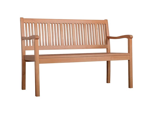 Banc de jardin 2 places en bois banquette jusqu'à 200 kg - afbeelding 8 van  9