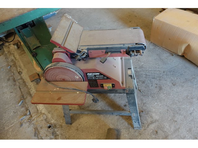 Band- en schuurschijfmachine rexon - afbeelding 5 van  8