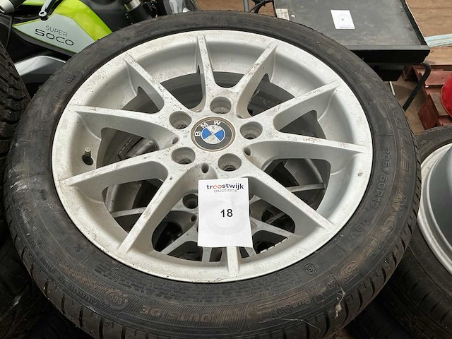 Band goodyear205/50r17 bmw velg met band (4x) - afbeelding 1 van  2