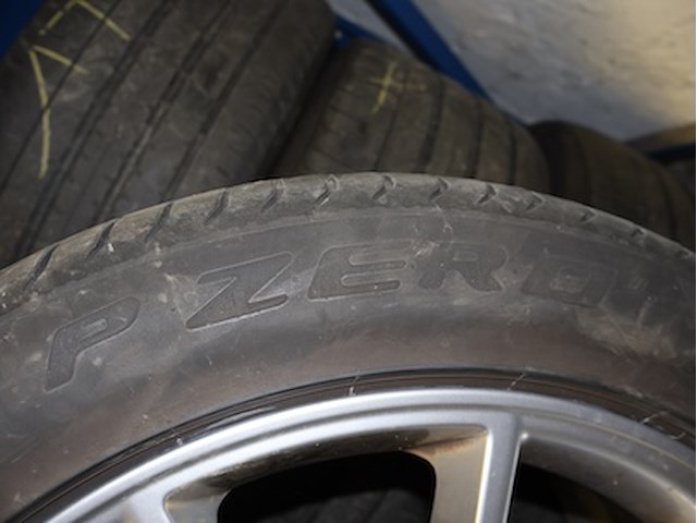 Band op alu porsche velg (x4) - afbeelding 5 van  7