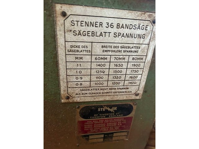 Band sawing machine - afbeelding 10 van  10