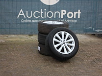 Banden continental 235/55 r18v met velg audi 4 stuks (marge) - afbeelding 1 van  1