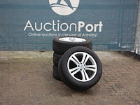 Banden pirelli sottozero winter 210 met velg volkswagen 4 stuks (marge) - afbeelding 1 van  1