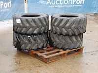 Banden voor wiellader mitas 15-55/17 4 stuks (marge)