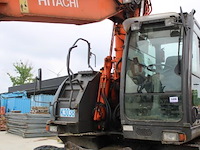 Bandenkraan hitachi zx17w-3, bj 2009, werkuren 16765,4, serienummer jk6cga04900020311 - afbeelding 2 van  8