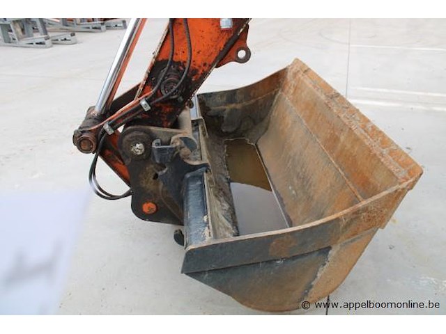 Bandenkraan hitachi zx17w-3, bj 2009, werkuren 16765,4, serienummer jk6cga04900020311 - afbeelding 4 van  8