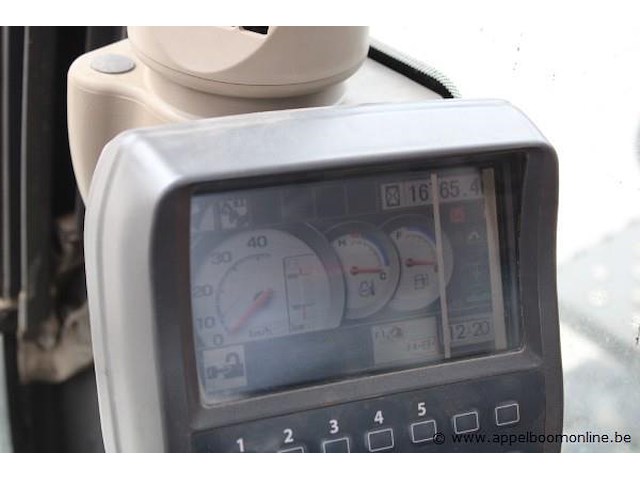 Bandenkraan hitachi zx17w-3, bj 2009, werkuren 16765,4, serienummer jk6cga04900020311 - afbeelding 7 van  8