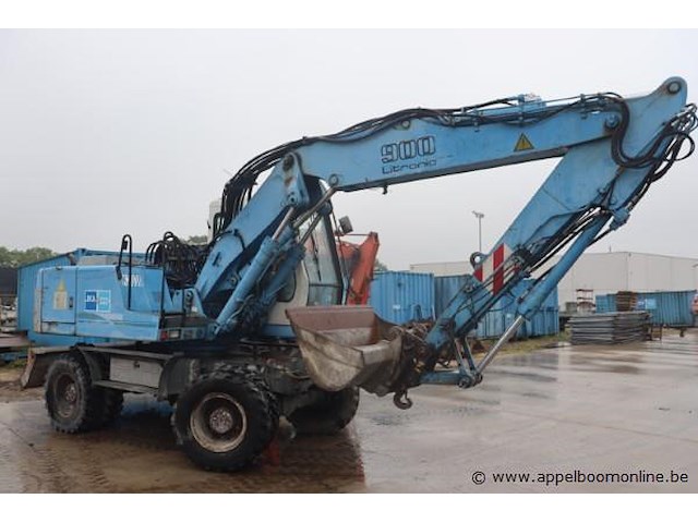 Bandenkraan liebherr 900 litronic, bj 2000, serienummer 6626571, werkuren 14986,3 - afbeelding 1 van  10