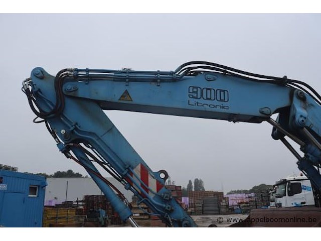 Bandenkraan liebherr 900 litronic, bj 2000, serienummer 6626571, werkuren 14986,3 - afbeelding 6 van  10