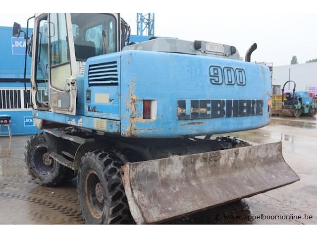 Bandenkraan liebherr 900 litronic, bj 2000, serienummer 6626571, werkuren 14986,3 - afbeelding 9 van  10