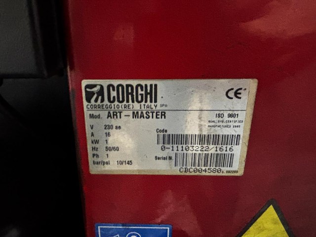 Bandenmonteermachine corghi art master - afbeelding 11 van  11
