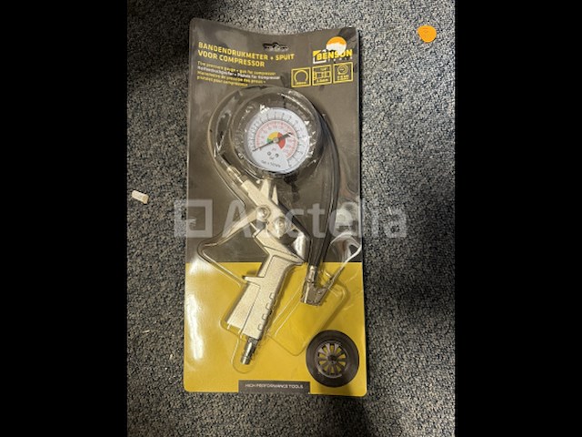 Bandenvul pistool met drukmeter - afbeelding 3 van  3