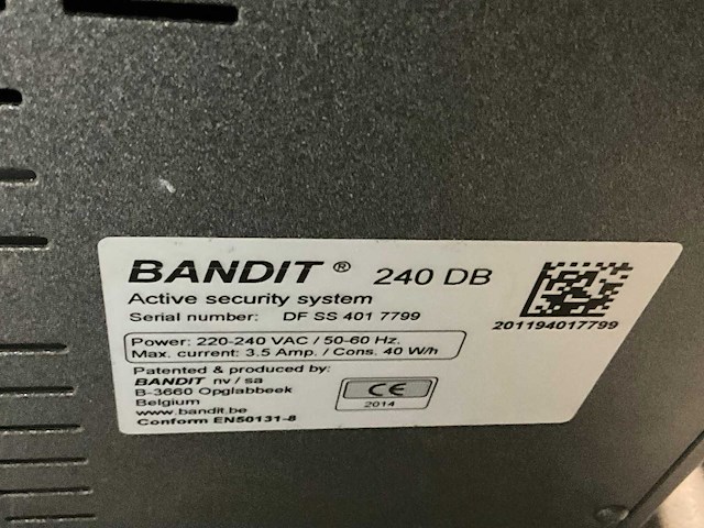 Bandit 240db alarmsysteem - afbeelding 4 van  4