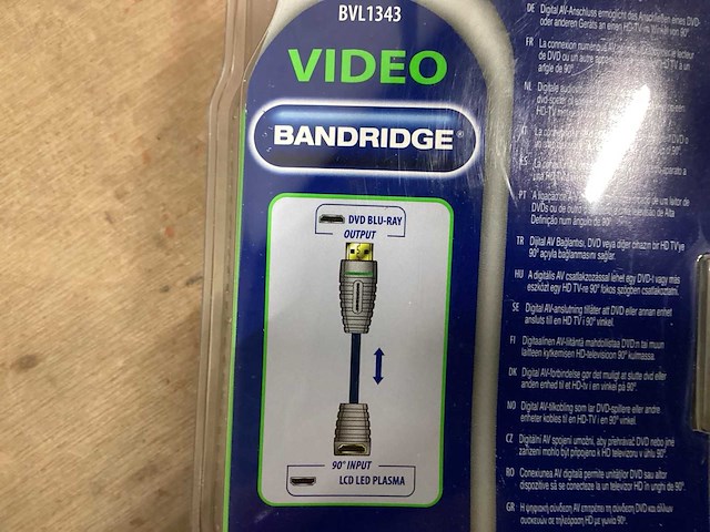 Bandridge hdmi kabel 3 meter (6x) - afbeelding 4 van  5