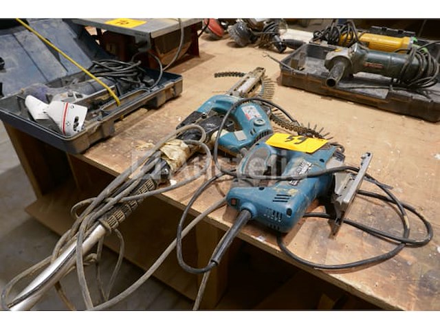 Bandschroefmachine + decoupeerzaag makita - afbeelding 2 van  6