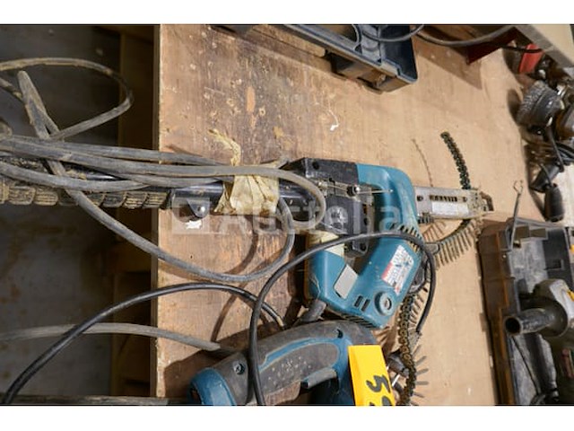 Bandschroefmachine + decoupeerzaag makita - afbeelding 5 van  6