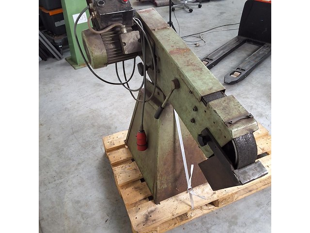 Bandschuurmachine 75mm breed 380v - afbeelding 7 van  8