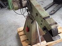 Bandschuurmachine 75mm breed 380v - afbeelding 7 van  8