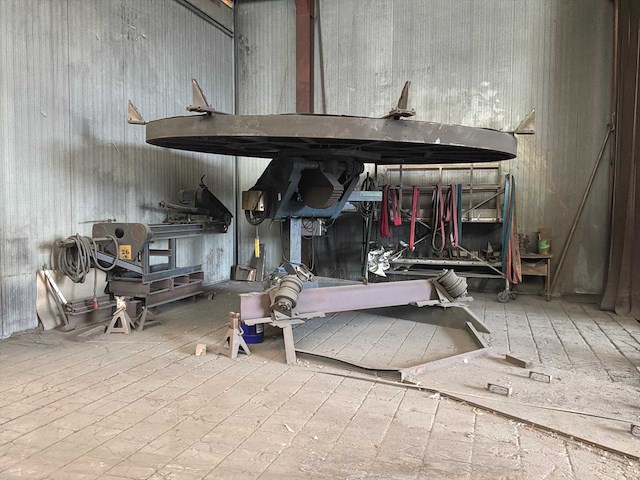 Bandschuurmachine met manipulator (2x) - afbeelding 1 van  5