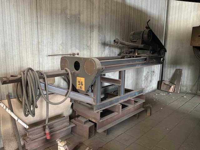 Bandschuurmachine met manipulator (2x) - afbeelding 4 van  5