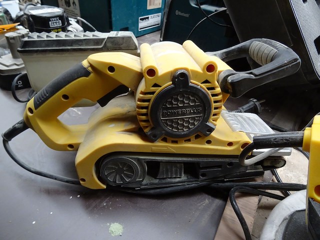 Bandschuurmachine powerplus + poliermachine powerplus - afbeelding 2 van  3