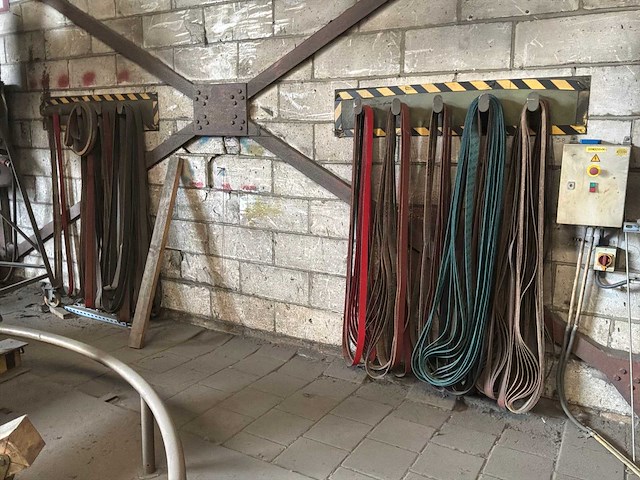 Bandschuurmachine speciale toepassingen (2x) - afbeelding 8 van  9
