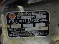 Bandschuurmachine - afbeelding 1 van  2