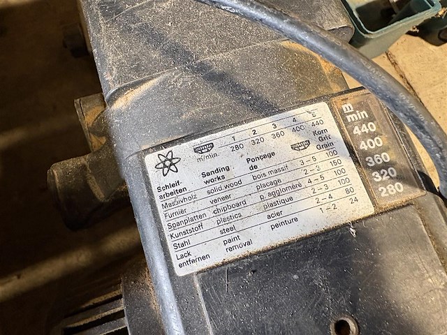 Bandschuurmachine - afbeelding 4 van  4