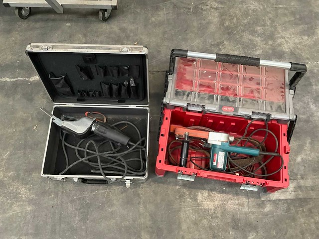 Bandschuurmachines (2x) - afbeelding 1 van  10