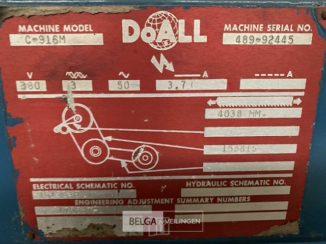 Bandzaagmachine metaal - afbeelding 6 van  6