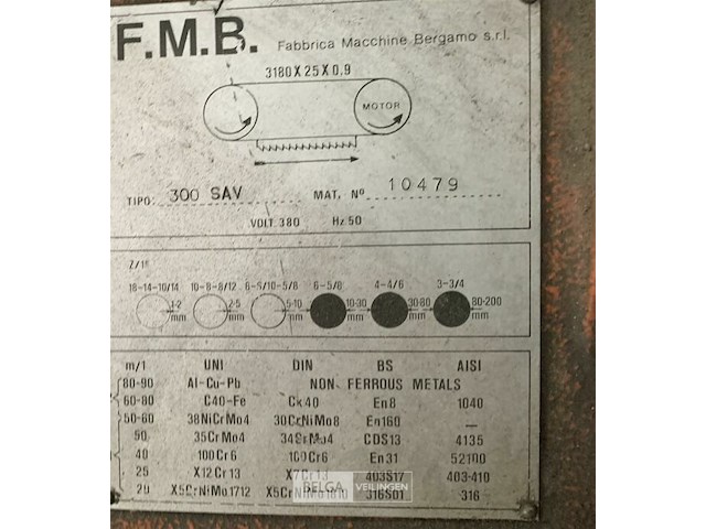 Bandzaagmachine metaal - afbeelding 4 van  6