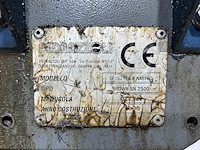 Bandzaagmachine voor metaal pedrazolli brown sn 2500 - afbeelding 3 van  6