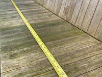 Bank accoya hardhout 260cm