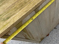 Bank accoya hardhout 290cm - afbeelding 2 van  6