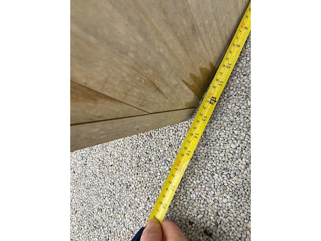 Bank accoya hardhout 290cm - afbeelding 3 van  6