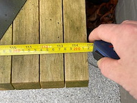 Bank accoya hardhout 290cm - afbeelding 5 van  6