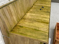 Bank accoya hardhout 290cm - afbeelding 6 van  6