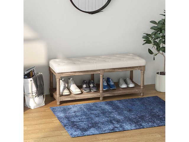 Bank, gestoffeerde bank 2 niveaus plank - afbeelding 2 van  6