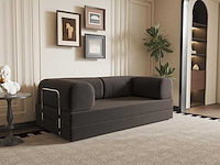 Bankbed 90x200x34 cm (anthraciet) - afbeelding 1 van  7