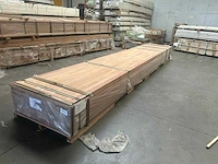 Bankirai regels gelamineerd gevingerlast 4000x68x44mm (50x) - afbeelding 2 van  3
