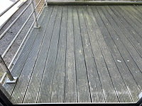 Bankirai terras planken (26st) + ballustrade in alu - afbeelding 2 van  4