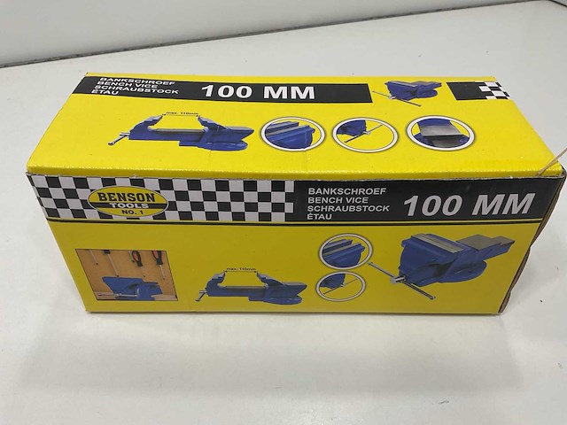 Bankschroef 100 mm - afbeelding 1 van  4