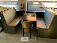 Bankset met tafel, incluis 1 stoel - afbeelding 1 van  3