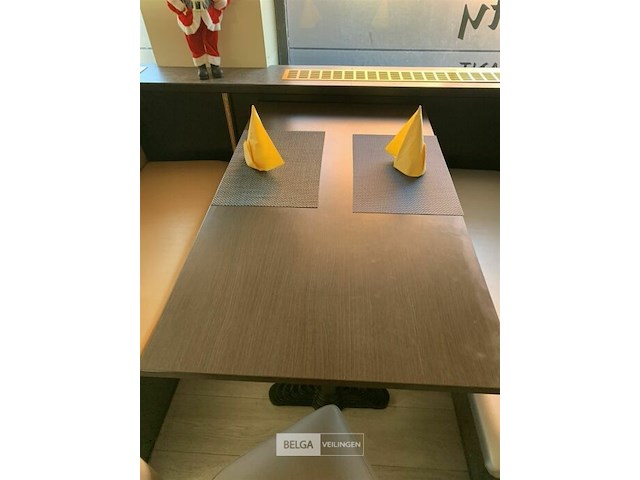Bankset met tafel, incluis 1 stoel - afbeelding 3 van  3